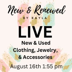 LIVE Items starting at $3